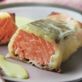 Recettes Brick de Saumon au Comté