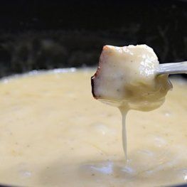 Recettes Fondue au comté